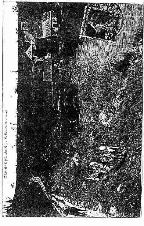 Ville de TREDREZ Carte postale ancienne